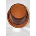 J. LILY By Eric Javits Brown BOLLMAN 100% Wool Felt 2 Tone "Buttons" Hat OSB114  eb-67509485